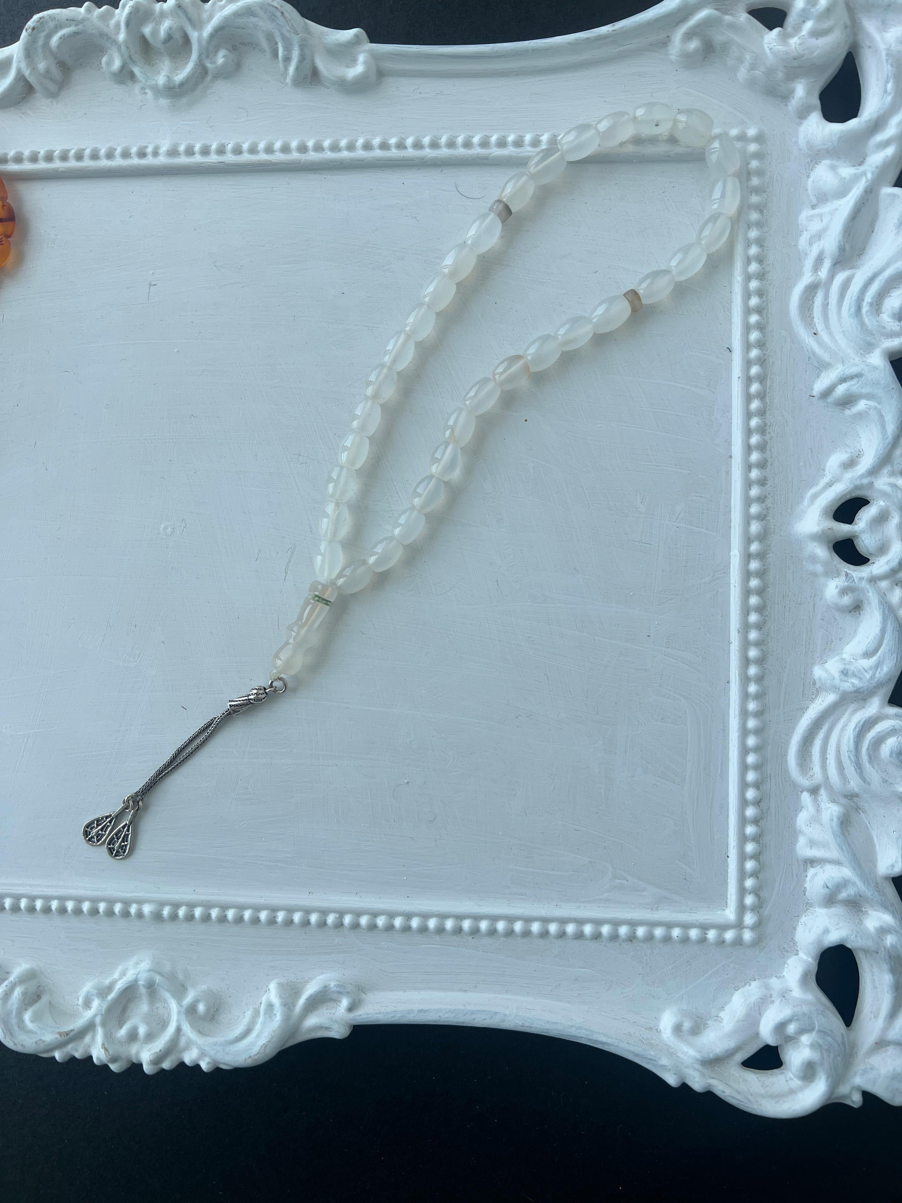 White agate